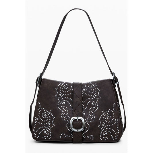 Desigual Brown Polyethylene Handbag