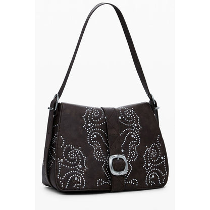 Desigual Brown Polyethylene Handbag