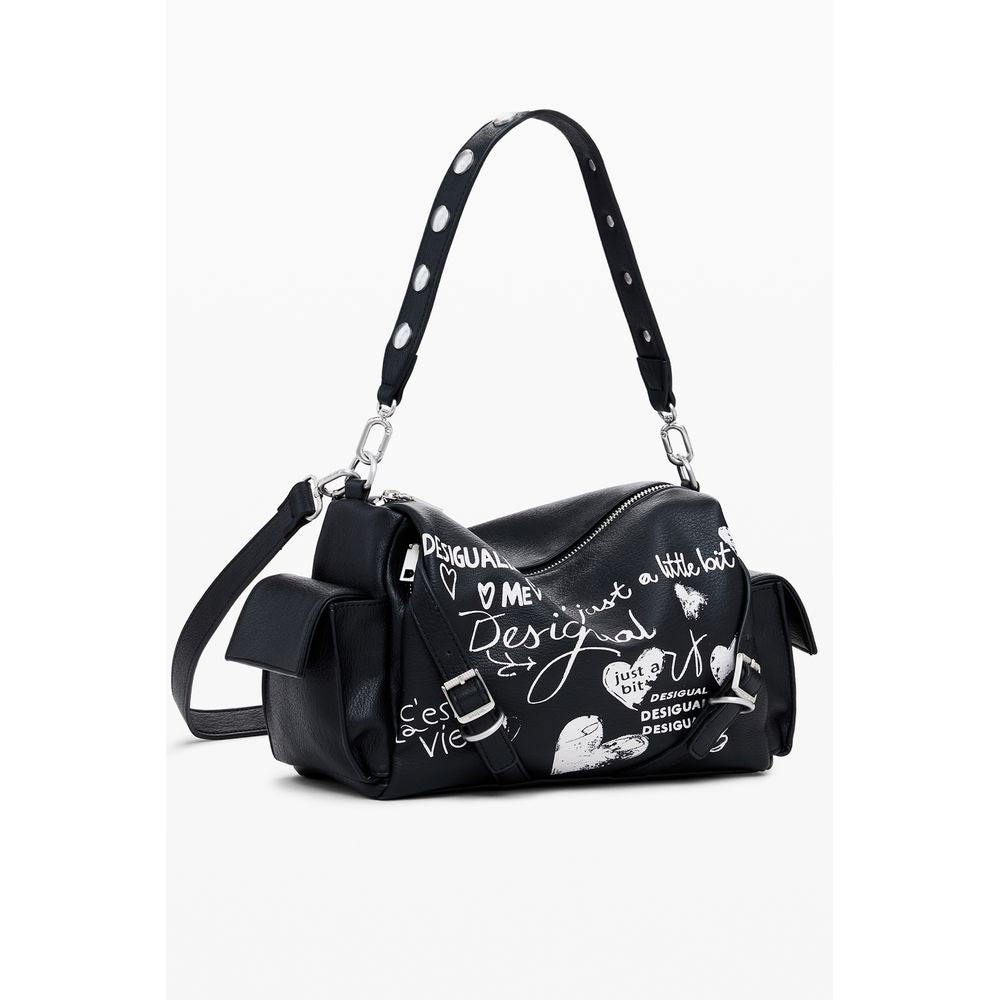 Desigual Black Polyethylene Handbag