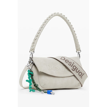 Desigual Beige Polyethylene Handbag