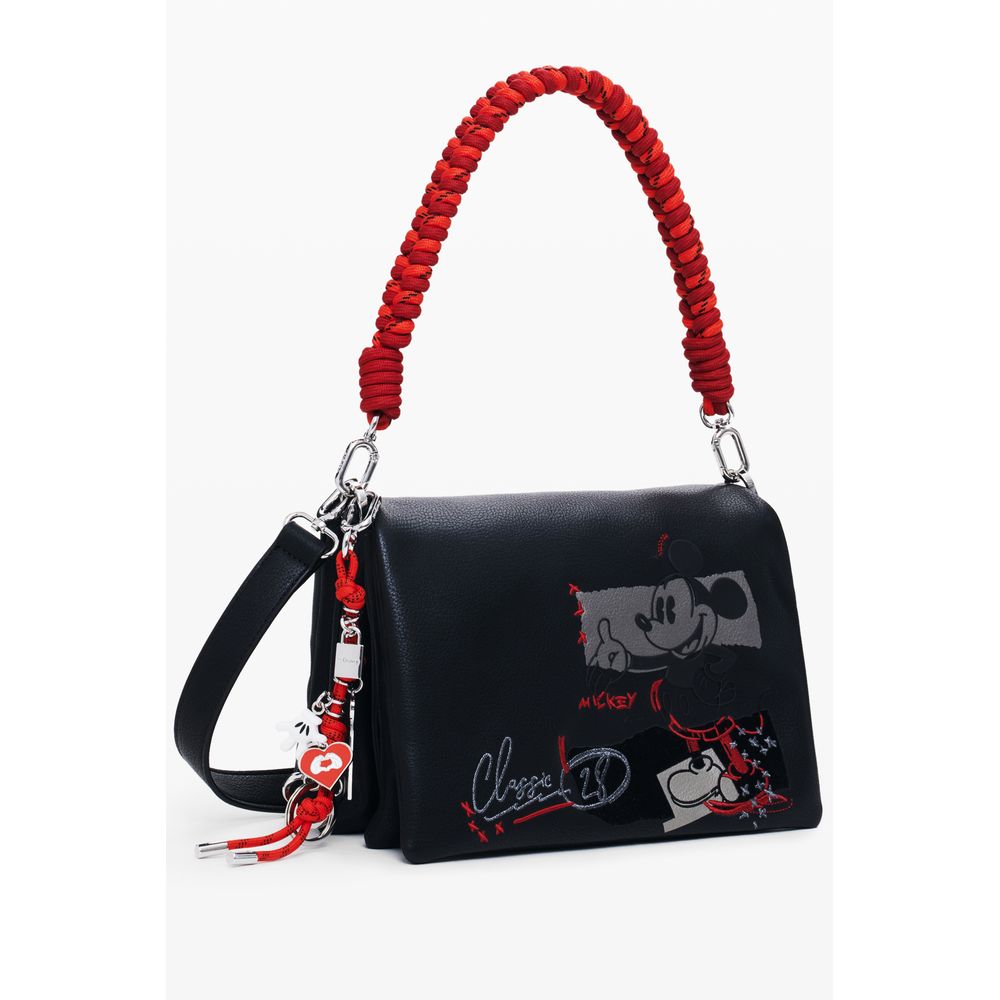 Desigual Black Polyethylene Handbag