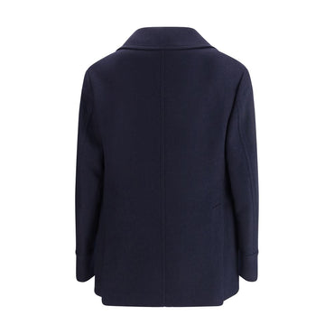Brunello Cucinelli Double wool flannel Caban