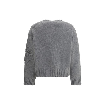 Bruno Manetti Embroidered flower Sweater