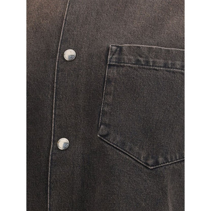 7FOR Denim Shirt Jacket