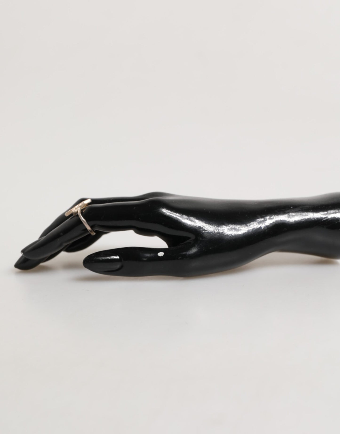 Nialaya Geometric Diamond Shape Pave CZ Crystal Jewelry Ring