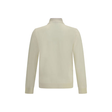 Cruna Cream Wool Turtleneck