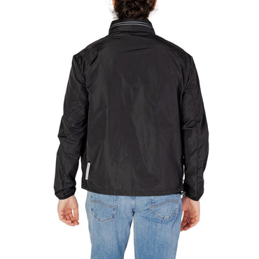 Armani Exchange Black Polyester Shell Jacket