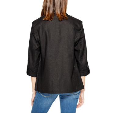Only Black Linen Blazer