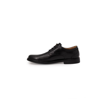 Clarks Black Leather Oxfords And Derbies