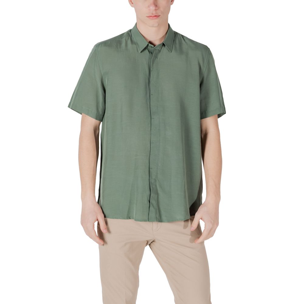 Antony Morato Bicolor Lyocell Shortsleeve Shirt