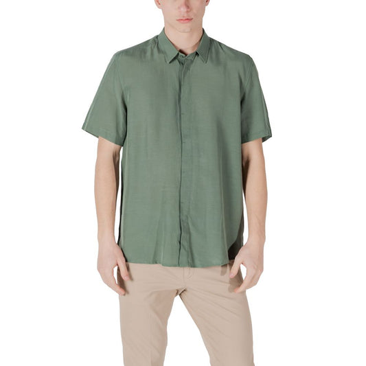 Antony Morato Bicolor Lyocell Shortsleeve Shirt