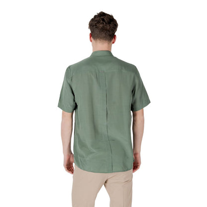 Antony Morato Bicolor Lyocell Shortsleeve Shirt