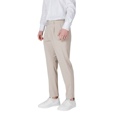 Antony Morato Beige Polyester Casual Pants