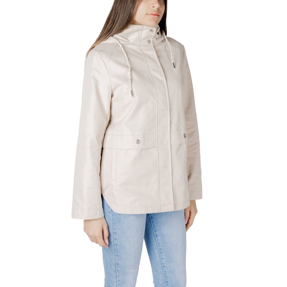 Street One Beige Cotton Parka