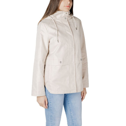Street One Beige Cotton Parka