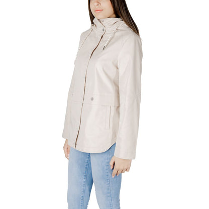 Street One Beige Cotton Parka