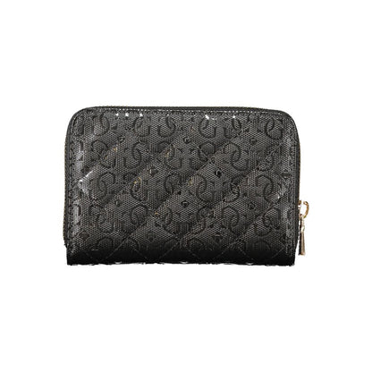 Guess Jeans Black Polyurethane Women Wallet