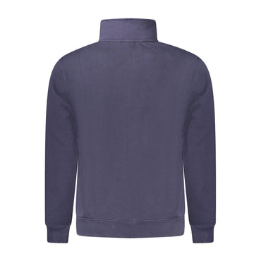 Napapijri Blue Cotton Men Sweatshirt