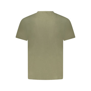 Napapijri Verde Cotton Men T-Shirt