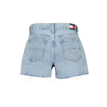 Tommy Hilfiger Azzurro Cotton Women Short