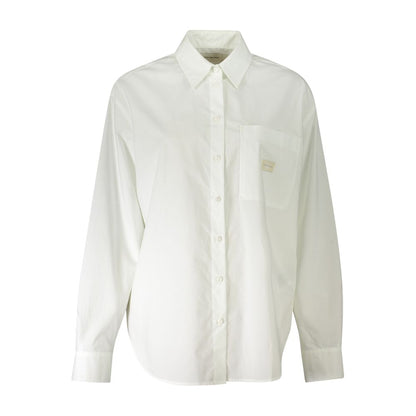 Calvin Klein White Cotton Shirt