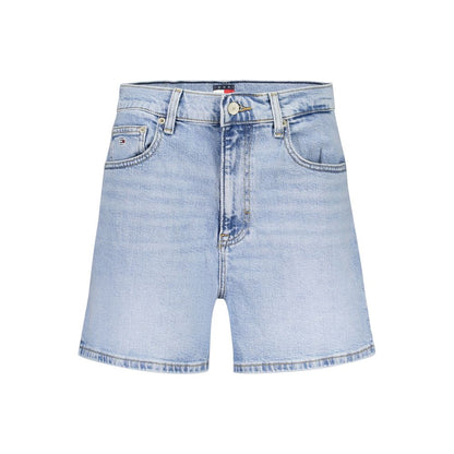 Tommy Hilfiger Azzurro Cotton Women Short