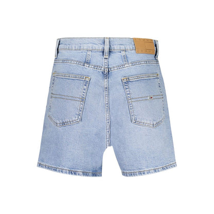 Tommy Hilfiger Azzurro Cotton Women Short