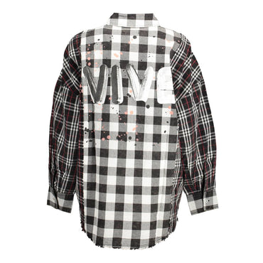 Desigual Black Cotton Shirt