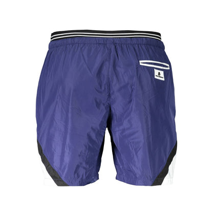 Karl Lagerfeld Blu Polyester Men's Swim Boxer