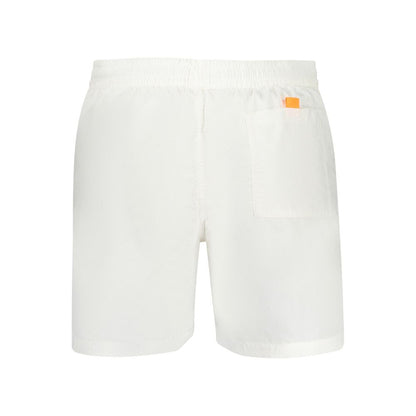 Norway 1963 Bianco Poliammide Men's Swim Boxer