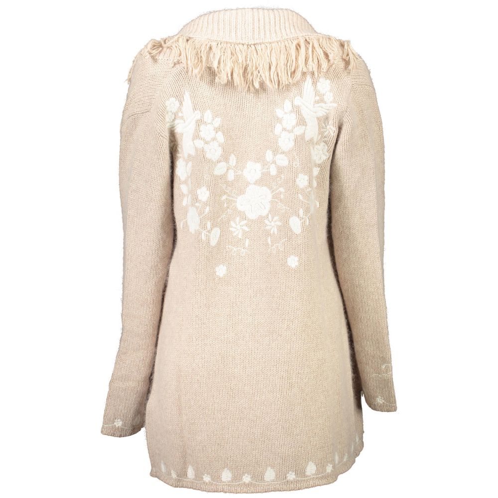 Blugirl Beige Polyamide Women Cardigan