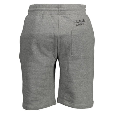 Cavalli Class Gray Cotton Pant