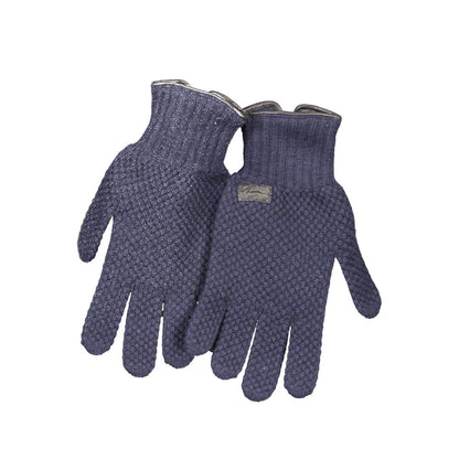Harmont & Blaine Navy Wool Men's Gloves