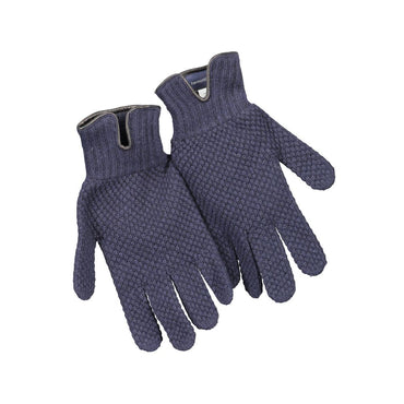Harmont & Blaine Navy Wool Men's Gloves