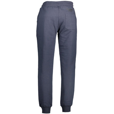 Cavalli Class Blue Cotton Pant