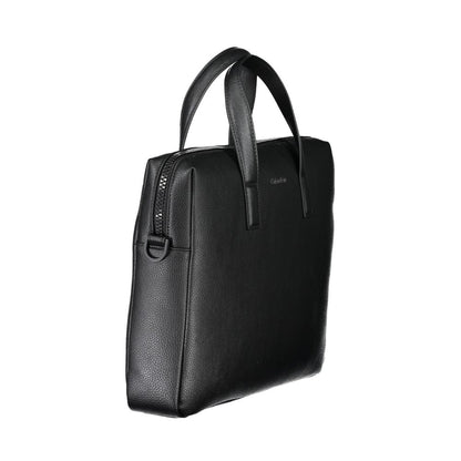 Calvin Klein Black Polyester Handbag