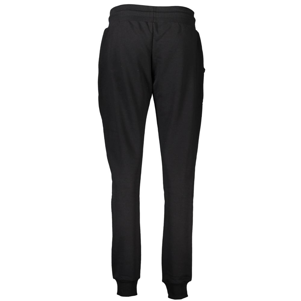 Cavalli Class Black Cotton Pant
