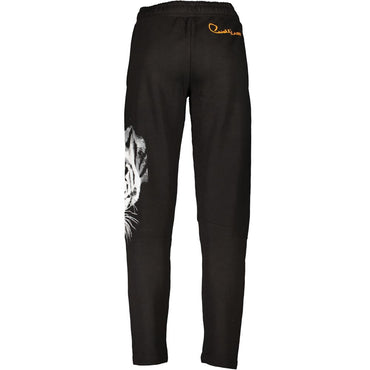 Cavalli Class Black Cotton Pant