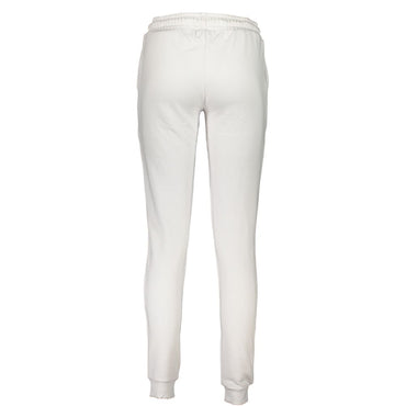 Cavalli Class White Cotton Pant