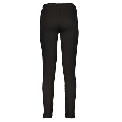 Cavalli Class Black Cotton Pant