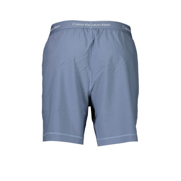 Calvin Klein Blue Polyester Pant