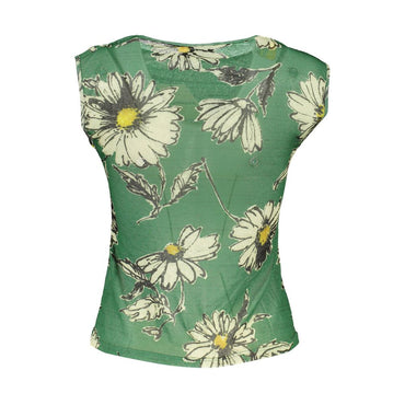 Desigual Green Polyester Tank Top