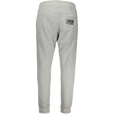 Cavalli Class Gray Cotton Pant