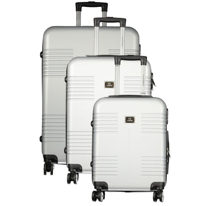 Laura Biagiotti Argento Poliuretano Women Travel Bag