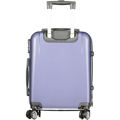 Laura Biagiotti Blue Polyurethane Women's Travel Bag
