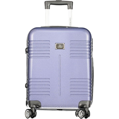 Laura Biagiotti Blue Polyurethane Women's Travel Bag
