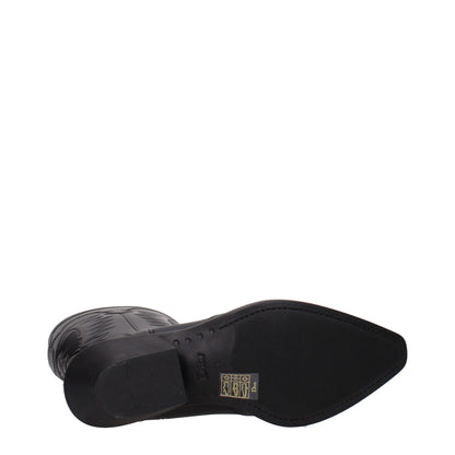 Christian Dior Black Cotton Boots