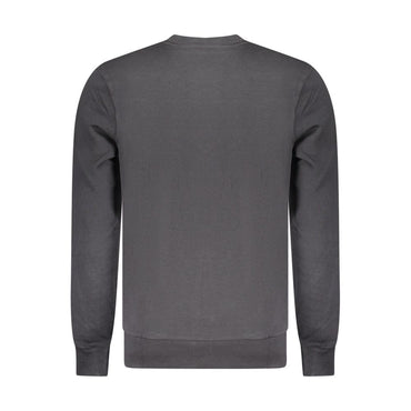 North Sails Black Cotton Men Sweatshirt
