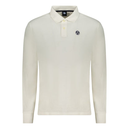 North Sails White Cotton Men's Polo Shirt