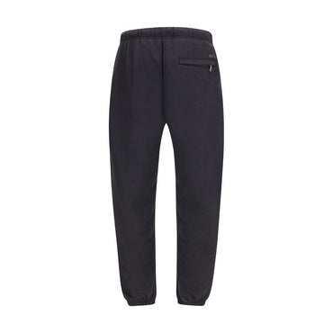 Dolce & Gabbana Black Cotton Joggers (Workout Pants)